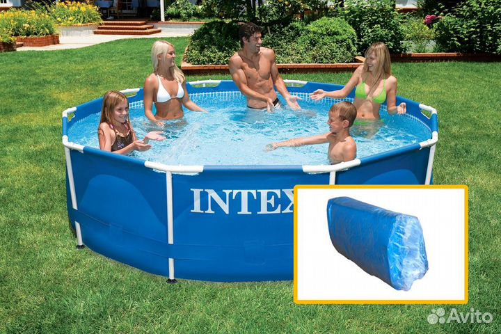 Чаша для каркасных бассейнов Intex Metal 305*76 см