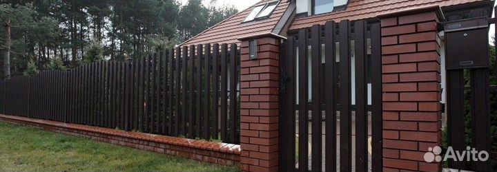 Евроштакетник П- образный