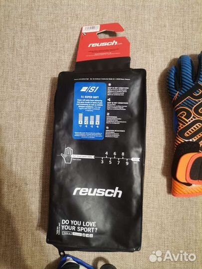 Вратарские перчатки reuschpurecontactg3