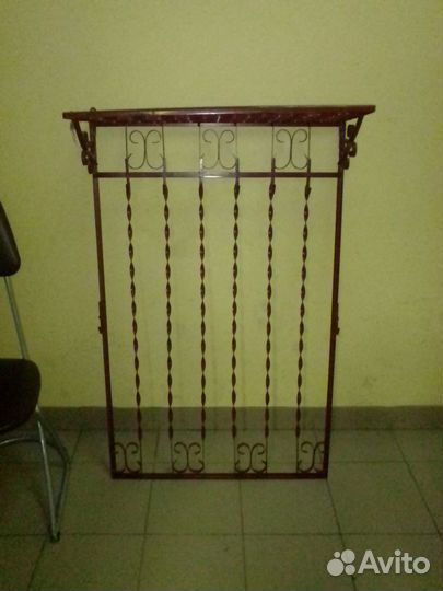 Вешалка настенная Прихожая Цвет чёрный Доcтавкa