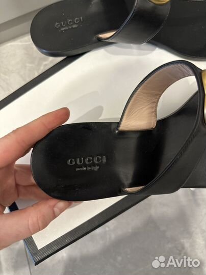 Шлепанцы Gucci