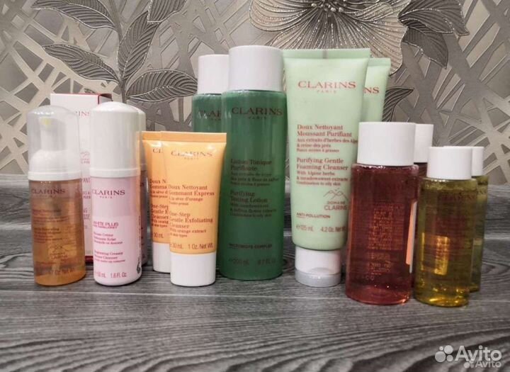 Lancome, clarins,elemis.Тоники, для умывания
