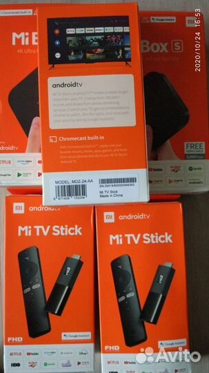 Xiaomi mi tv box s 2-е Поколение 4K Ultra-HD