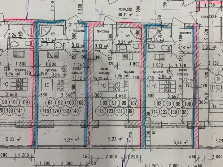 Квартира-студия, 25 м², 2/9 эт.