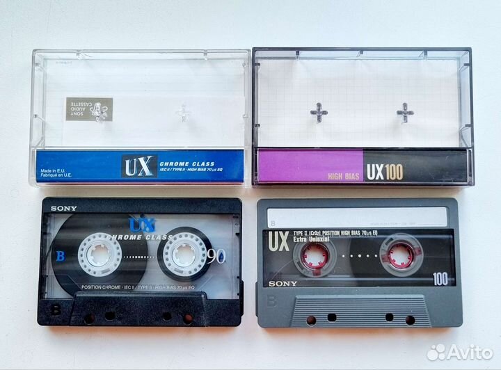 Аудиокассеты Sony, Maxell, TDK. - Made in Japan