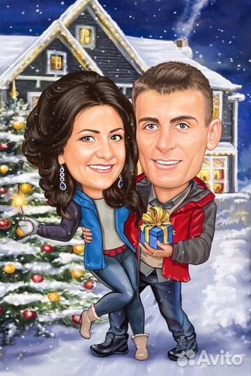 Шарж, Love is