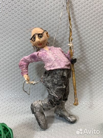 Ватные елочные игрушки