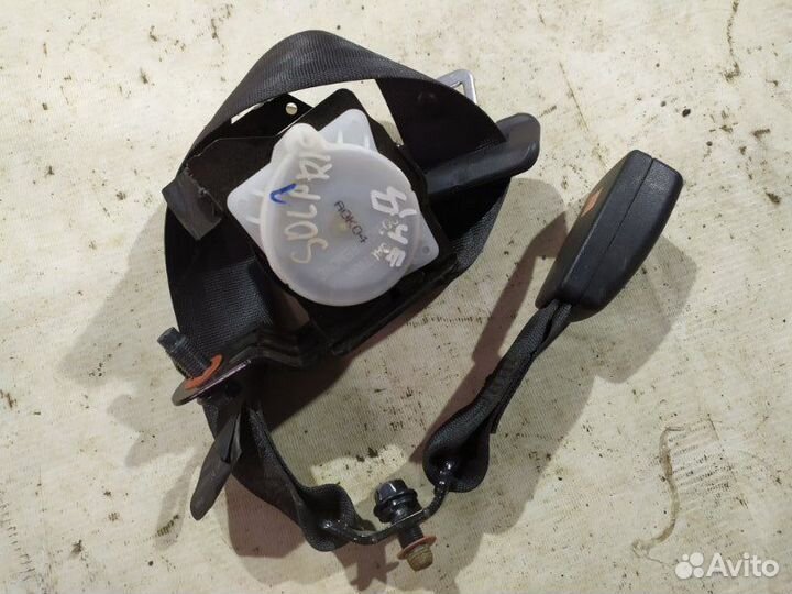 Ремень безопасности задний Hyundai Solaris sedan