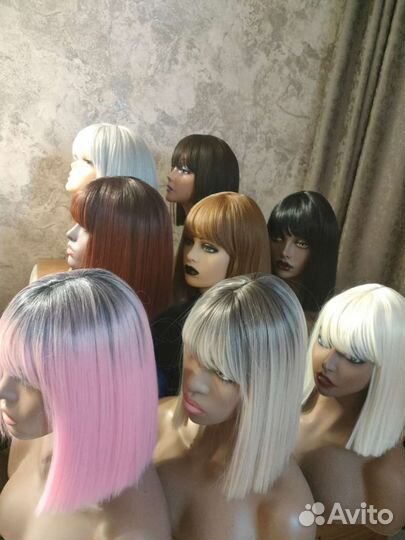 Парики Каре удлинённое