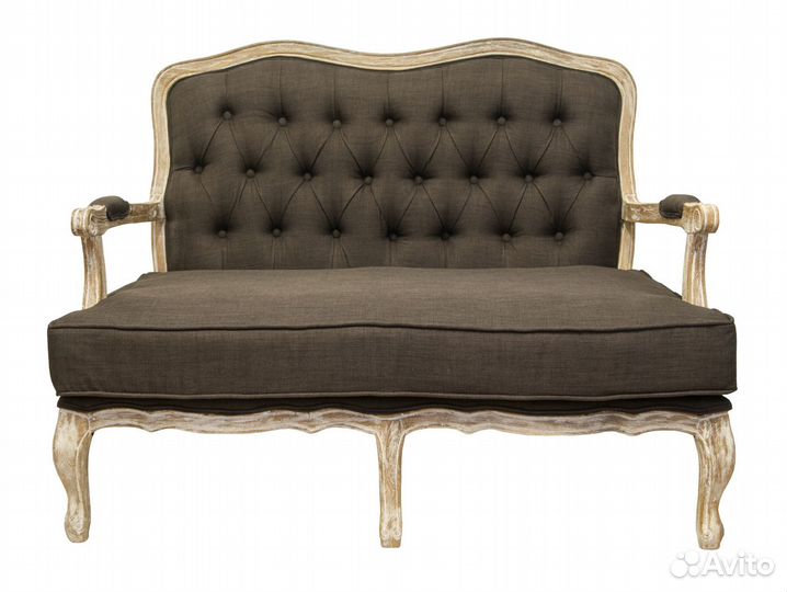 Двухместный диван Yareli brown v2