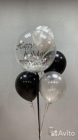 Гелиевые шары с доставкой, оформление шарами