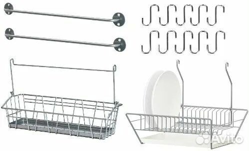 Рейлинг, корзина Bygel IKEA (Бюгель икеа