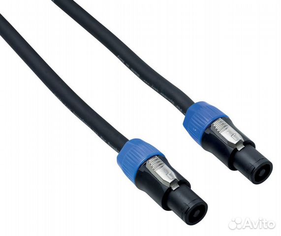 Кабель акустический Speakon Bespeco 2P xcss900 9 m