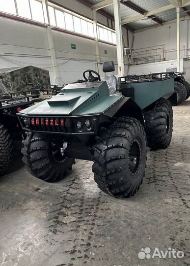 Переломка Grizzly (Снегоход - Болотоход)