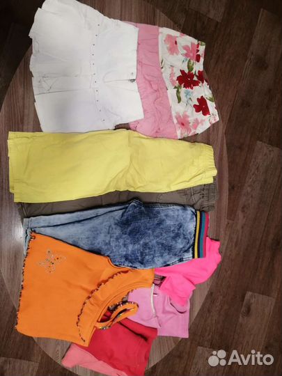 Детские вещи пакетом для девочки 92 104