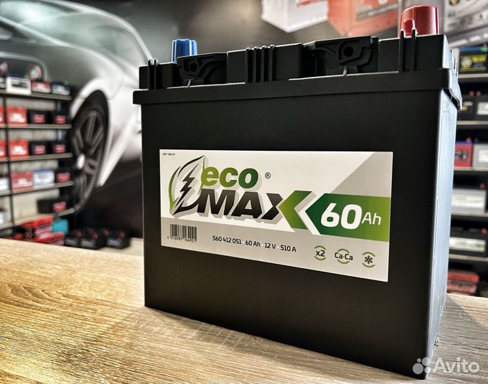 Аккумулятор EcoMax asia 60ah с доставкой