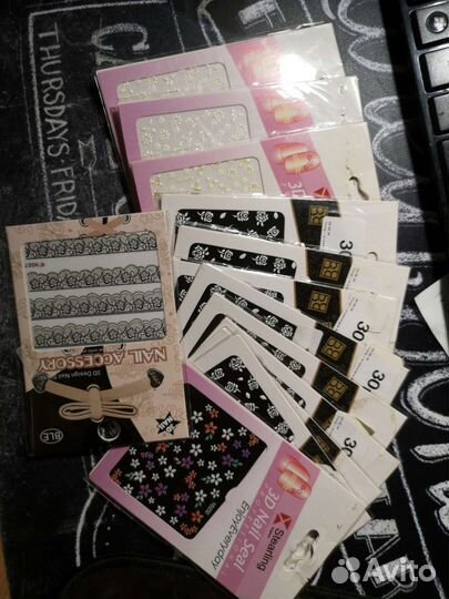 Наклейки на ногти
