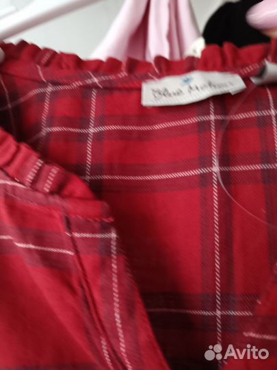 Рубашка новая р. 48тонкая фланель