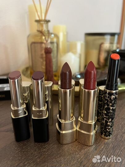 Dolce gabbana помада, кремовые тени intenseyes