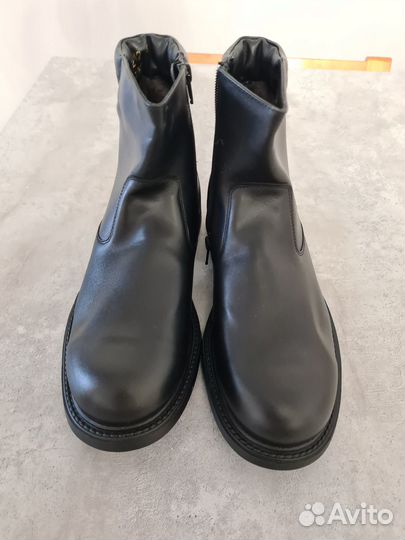 Военные зимние полуботинки на меху