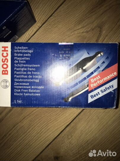 Колодки тормозные на audi А6 передние