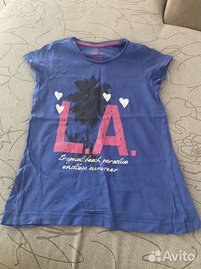 Вещи пакетом на девочку 122-128