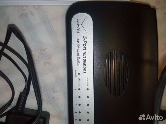 5 портовый коммутатор