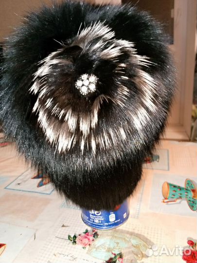 Шапка натуральная женская