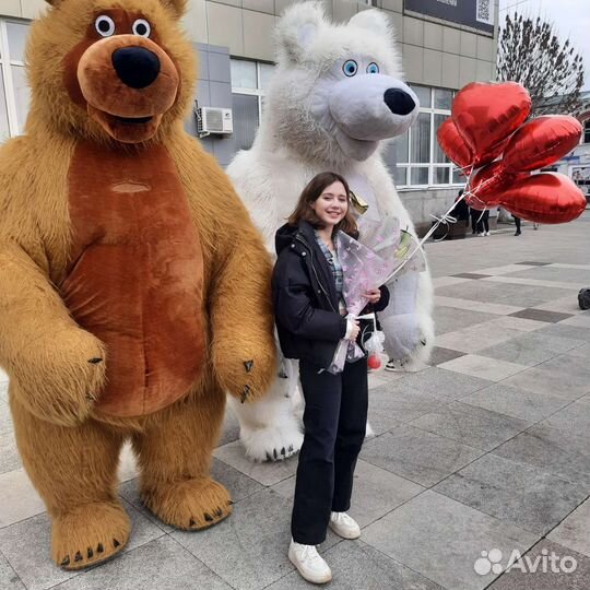 Персональное поздравление от ростовых кукол