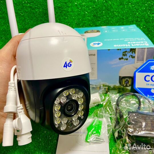 Камера видеонаблюдения уличная с симкартой 4 g