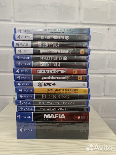 UFC 4 PS4 новый диск