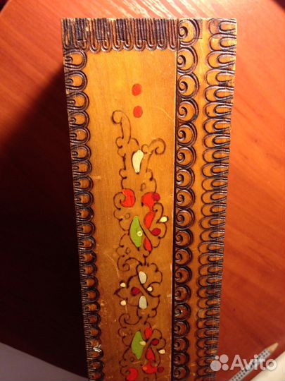 Шкатулка деревянная