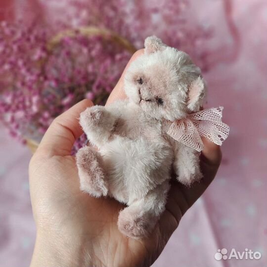 Котёнок Тедди меховая игрушка