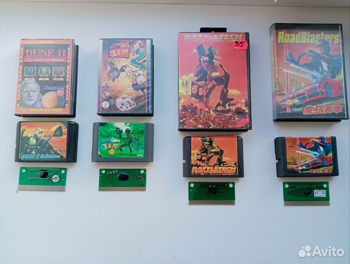 Картриджи sega