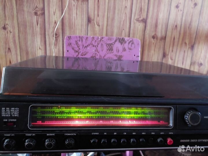 Винтаж СССР Вега 323 стерео+пл