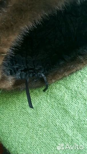 Шапка норковая женская