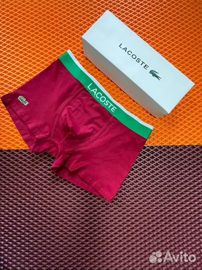 Трусы мужские боксеры lacoste