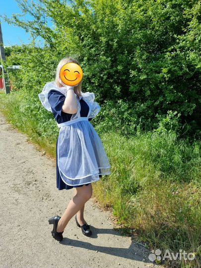 Школьный фартук и платье