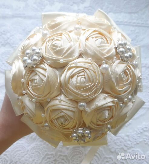 Брошь-букет. Букет-дублер