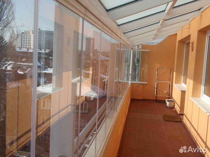 Остекление отделка лоджий, балконов под ключ