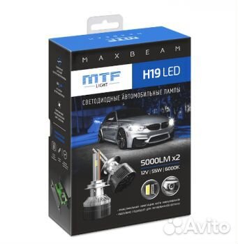 Лампа MTF light MaxBeam, H4 -H19 12V 55W, 5000lm