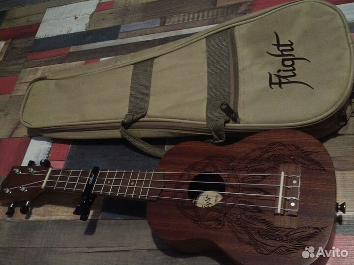 Укулеле сопрано flight NUS 350 DC