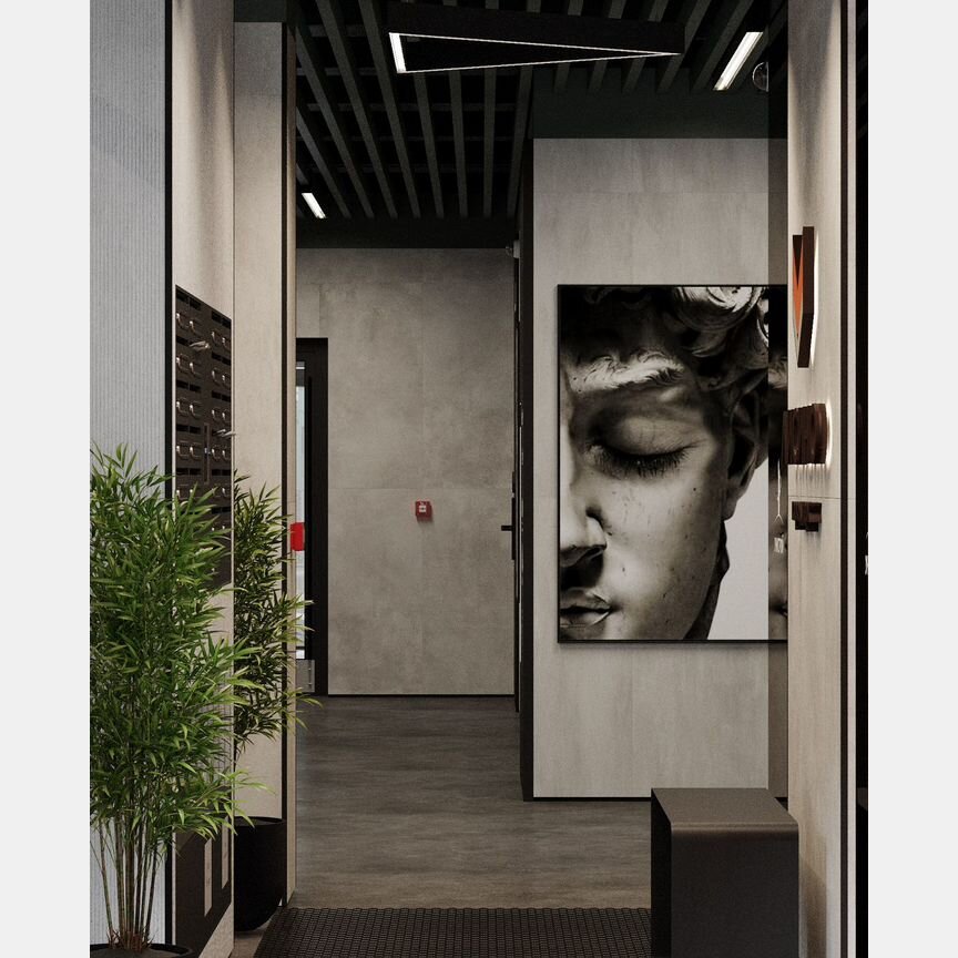 2-к. квартира, 77,4 м², 1/5 эт.