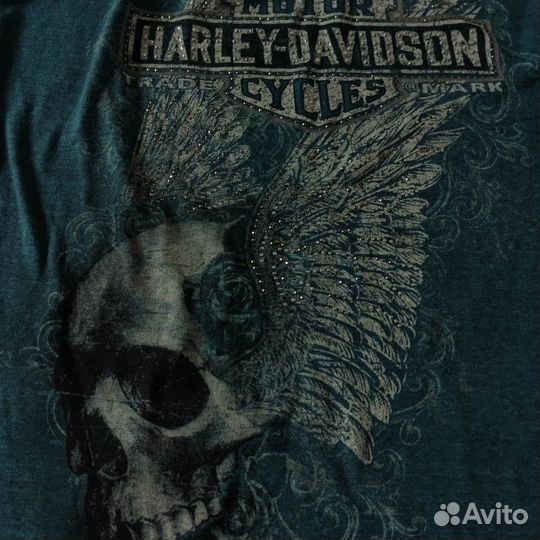 Harley Davidson flying skull tank top S,M