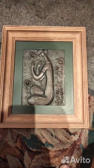 Картина медная чеканка