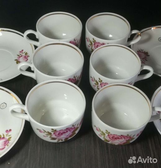 Чайный сервиз СССР Вербилки