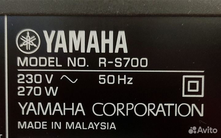 Усилитель ресивер yamaha R-S700
