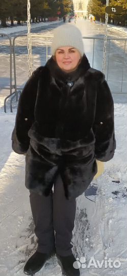 Шуба норковая 52-54