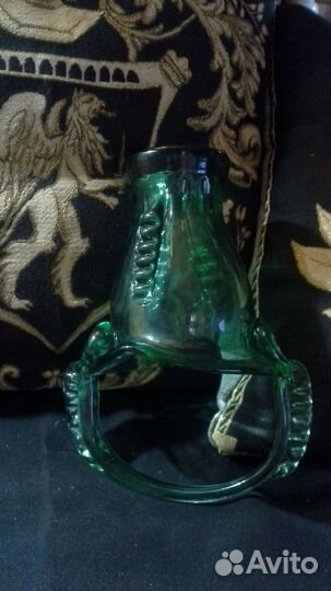 Конфетницы-корзинки винтаж 70е годы стекло