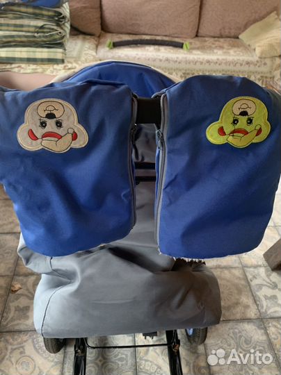 Санки коляска galaxy snow city